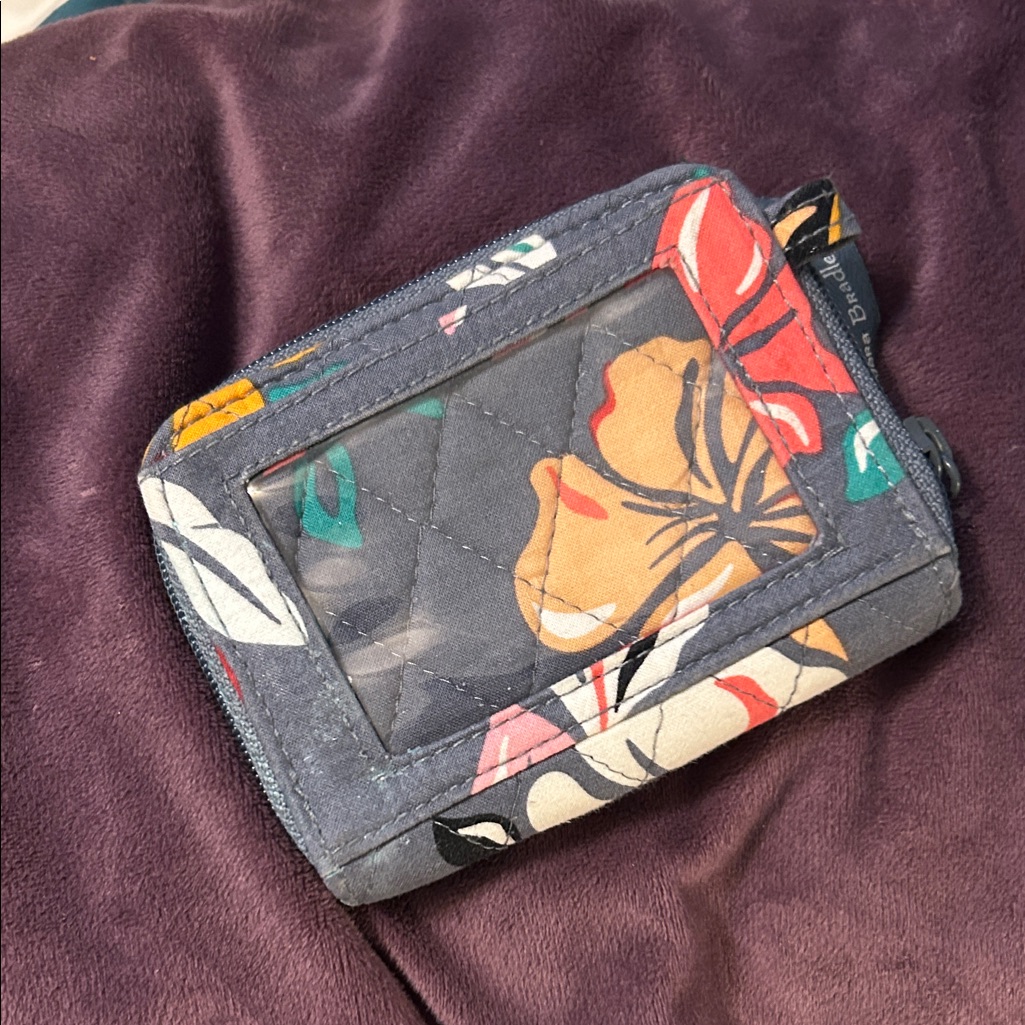 Vera Bradley Multicolor Floral Quilted Wallet